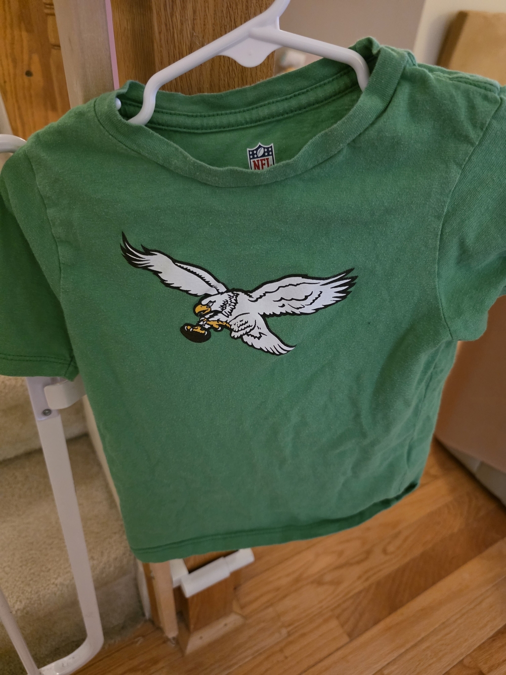 NFL Green Short Sleeve Kids Tee
